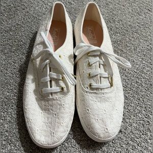 COPY - White Lace Women’s Keds - never worn - size 7.5